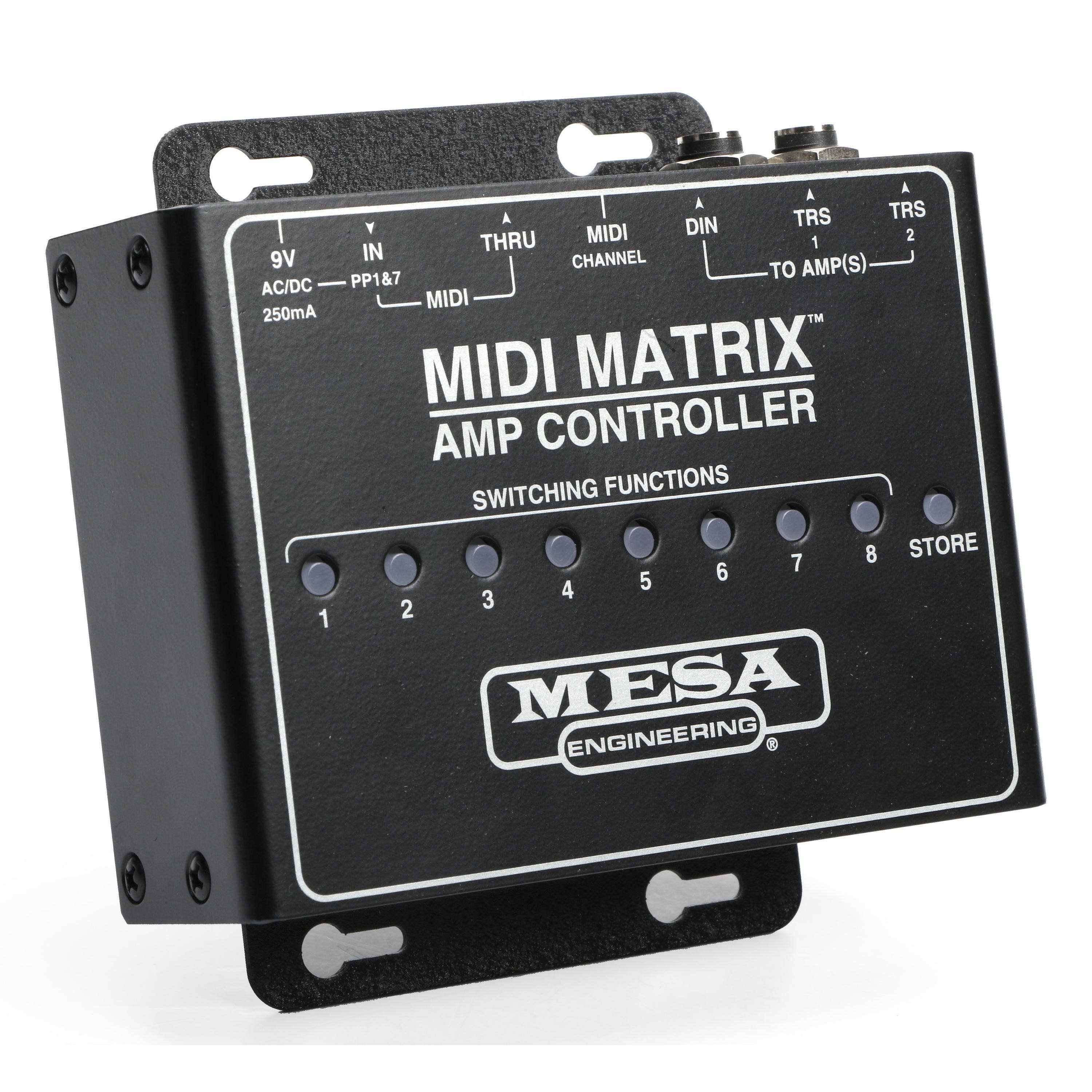 Used Mesa/Boogie MIDI Matrix Amp Controller Sweetwater Gear Exchange