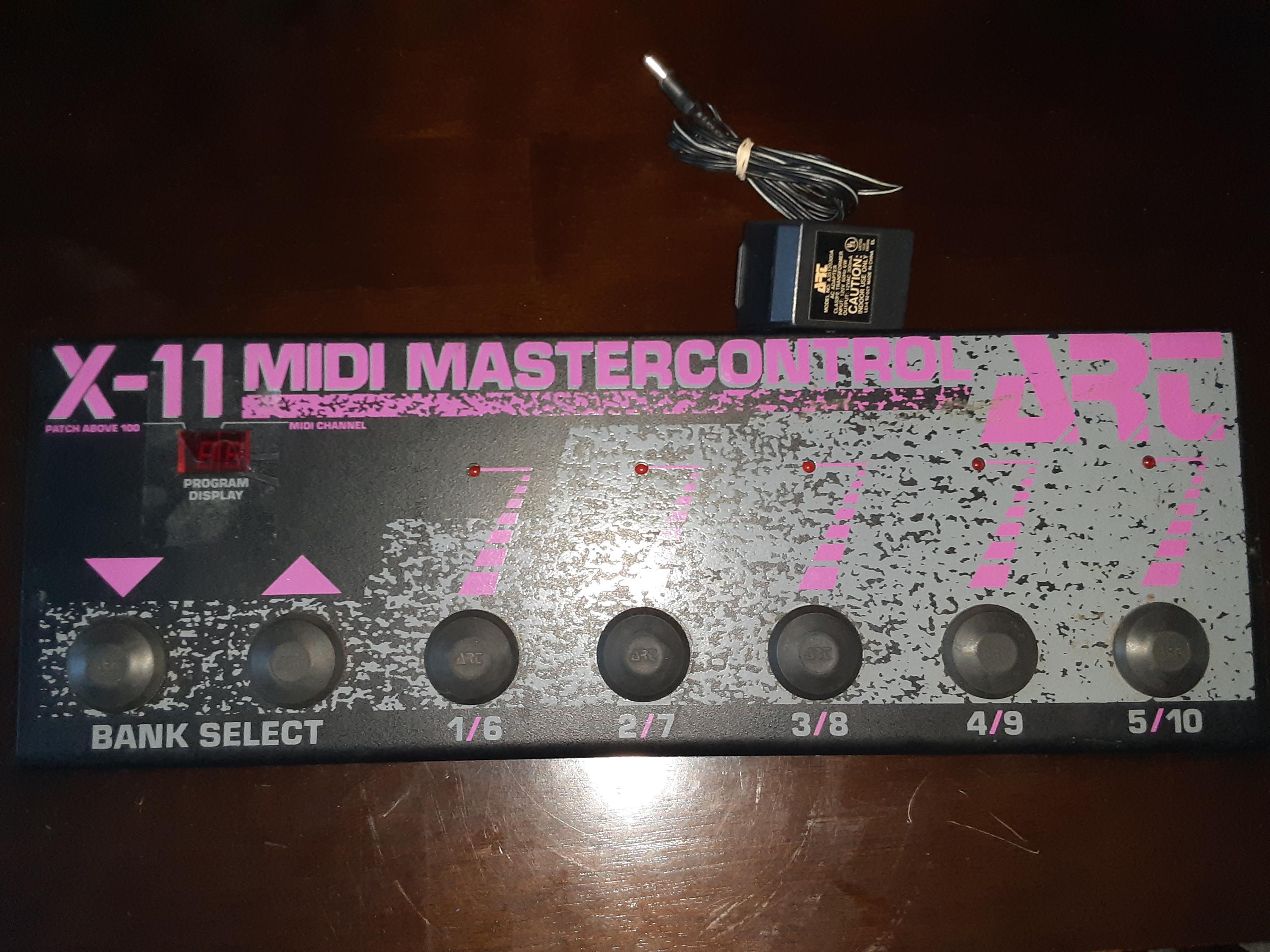 喫煙者ではございませんART x-11 MIDI MasterControl