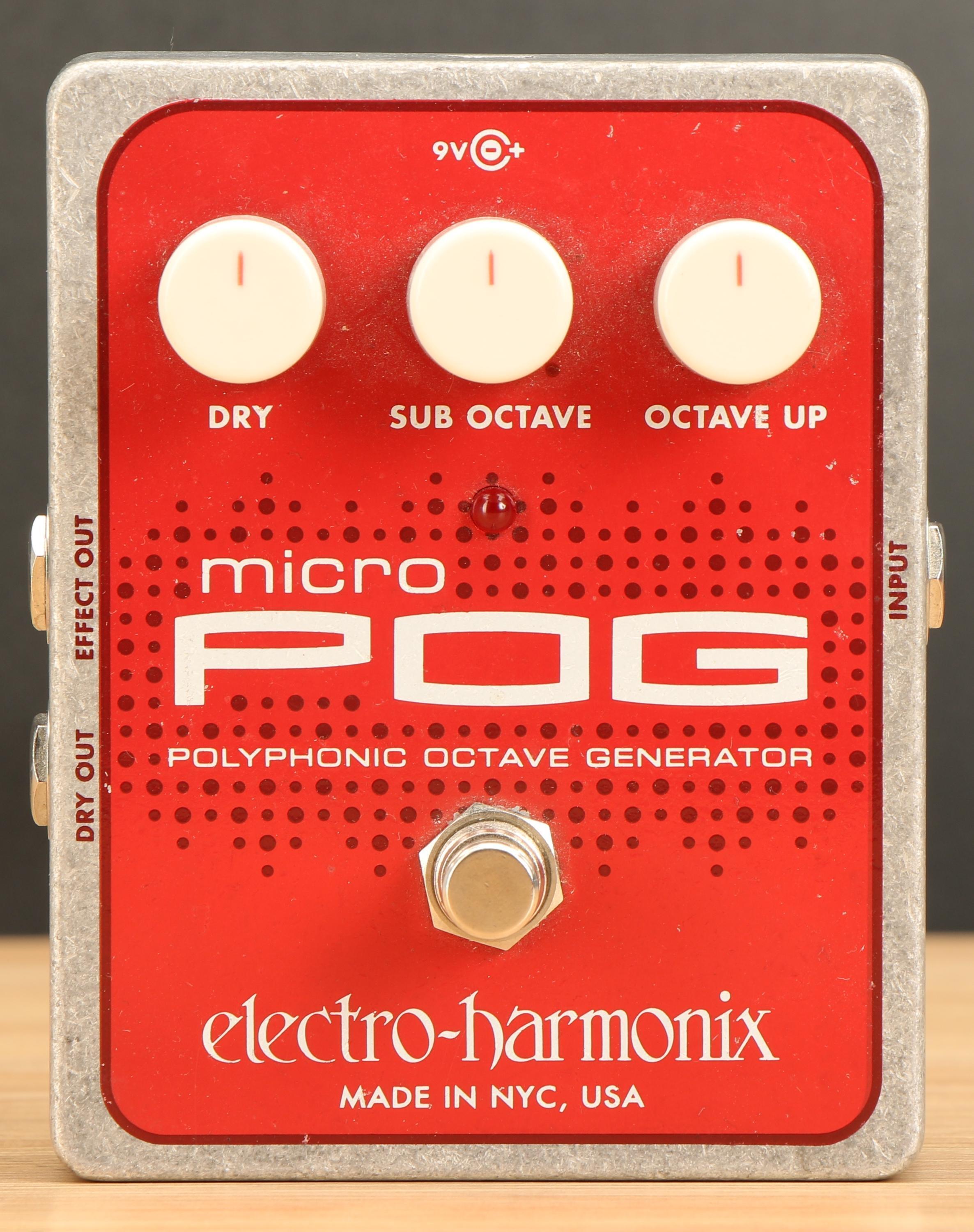 Used Electro-Harmonix Micro POG Polyphonic - Sweetwater's Gear