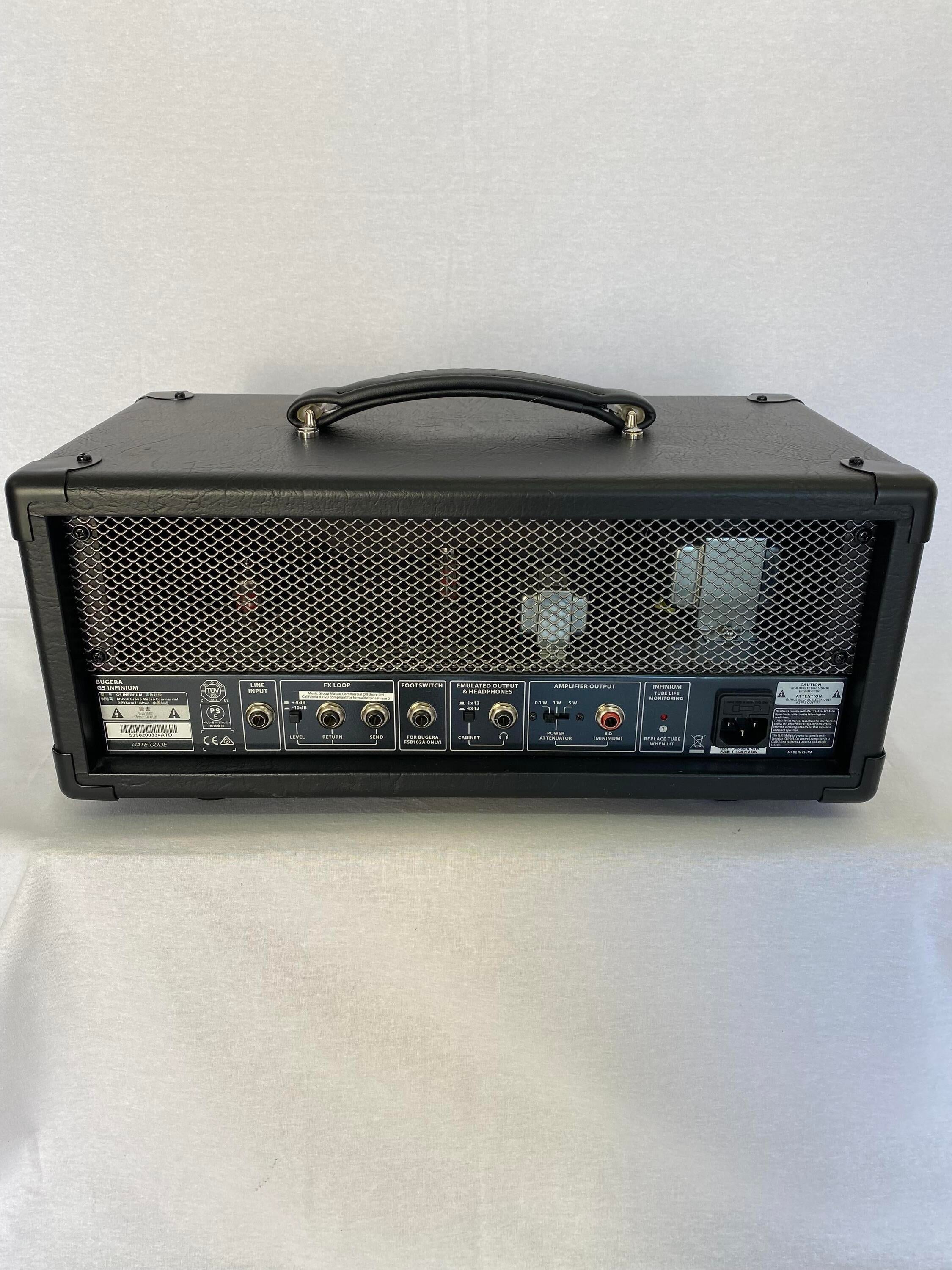 Used Bugera G5 Infinium 5-watt Class-A Tube - Sweetwater's Gear