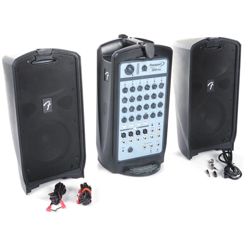 Fender Audio Used 300W 6ch Passport PA System Sweetwater Gear Exchange