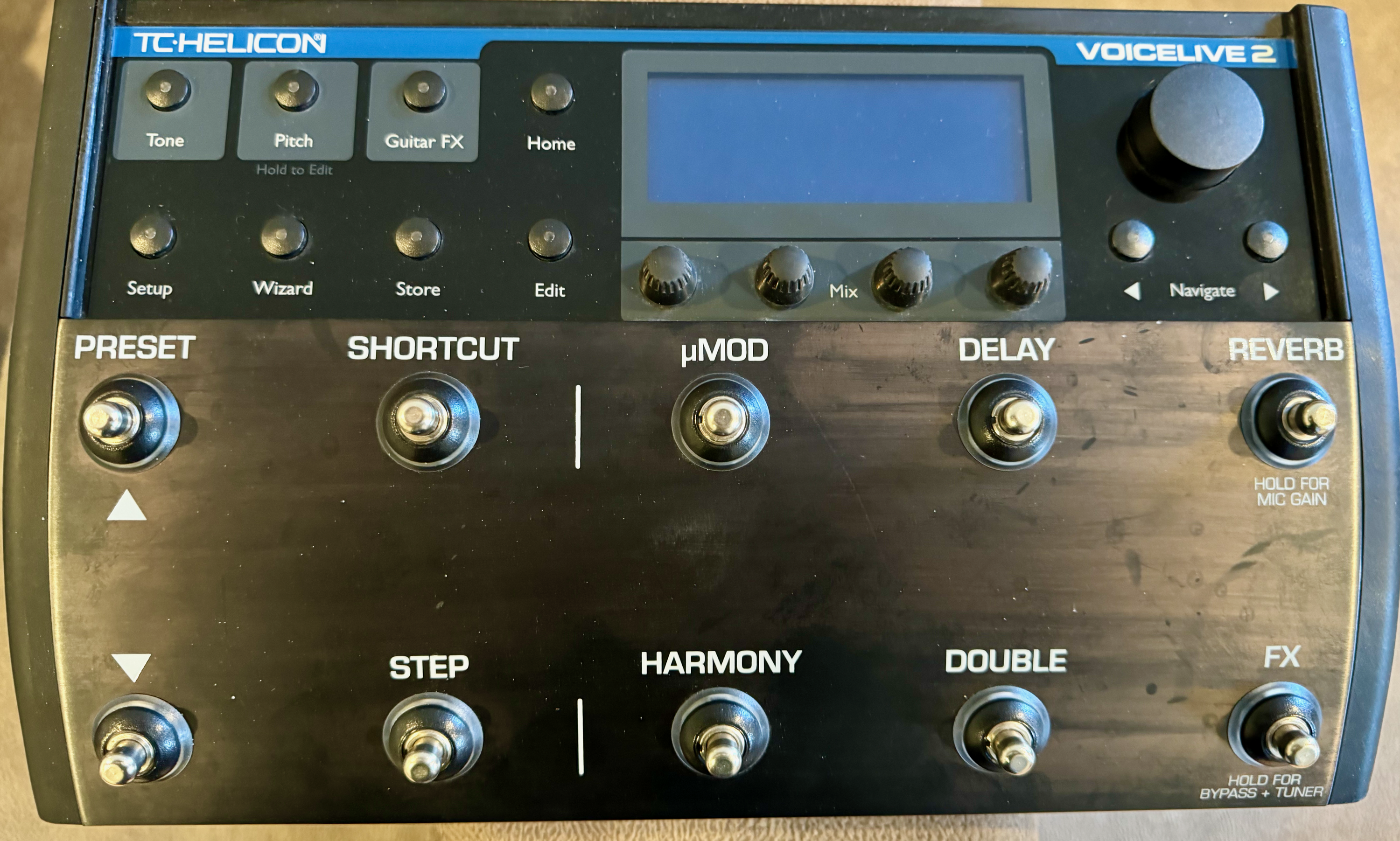 Used TC-Helicon VoiceLive 2 Vocal Processor