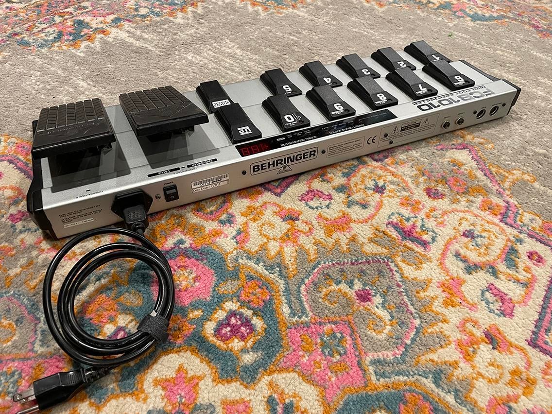 Used Behringer FCB1010 MIDI Foot Controller