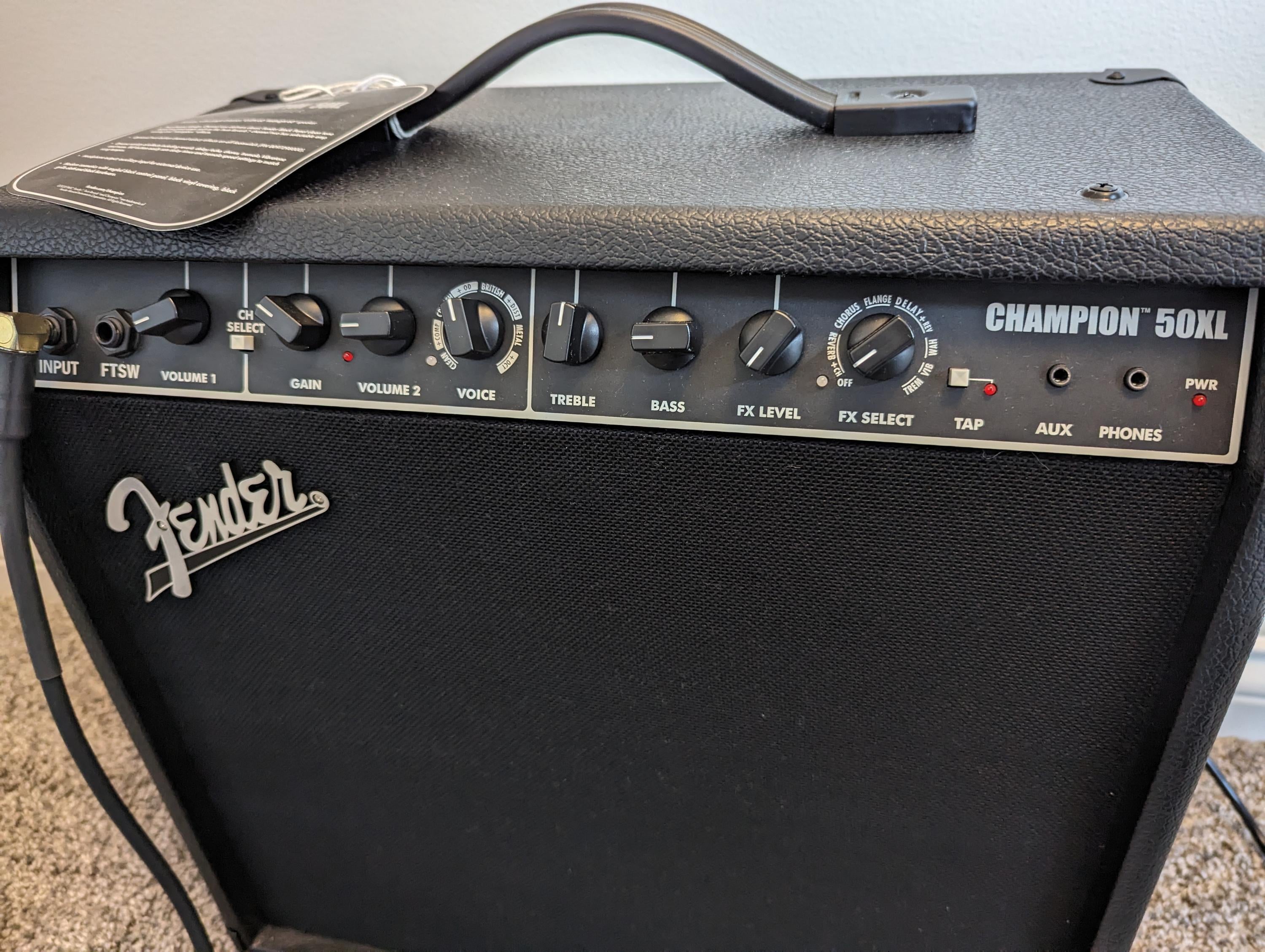 Used Fender Champion 50XL 1x12