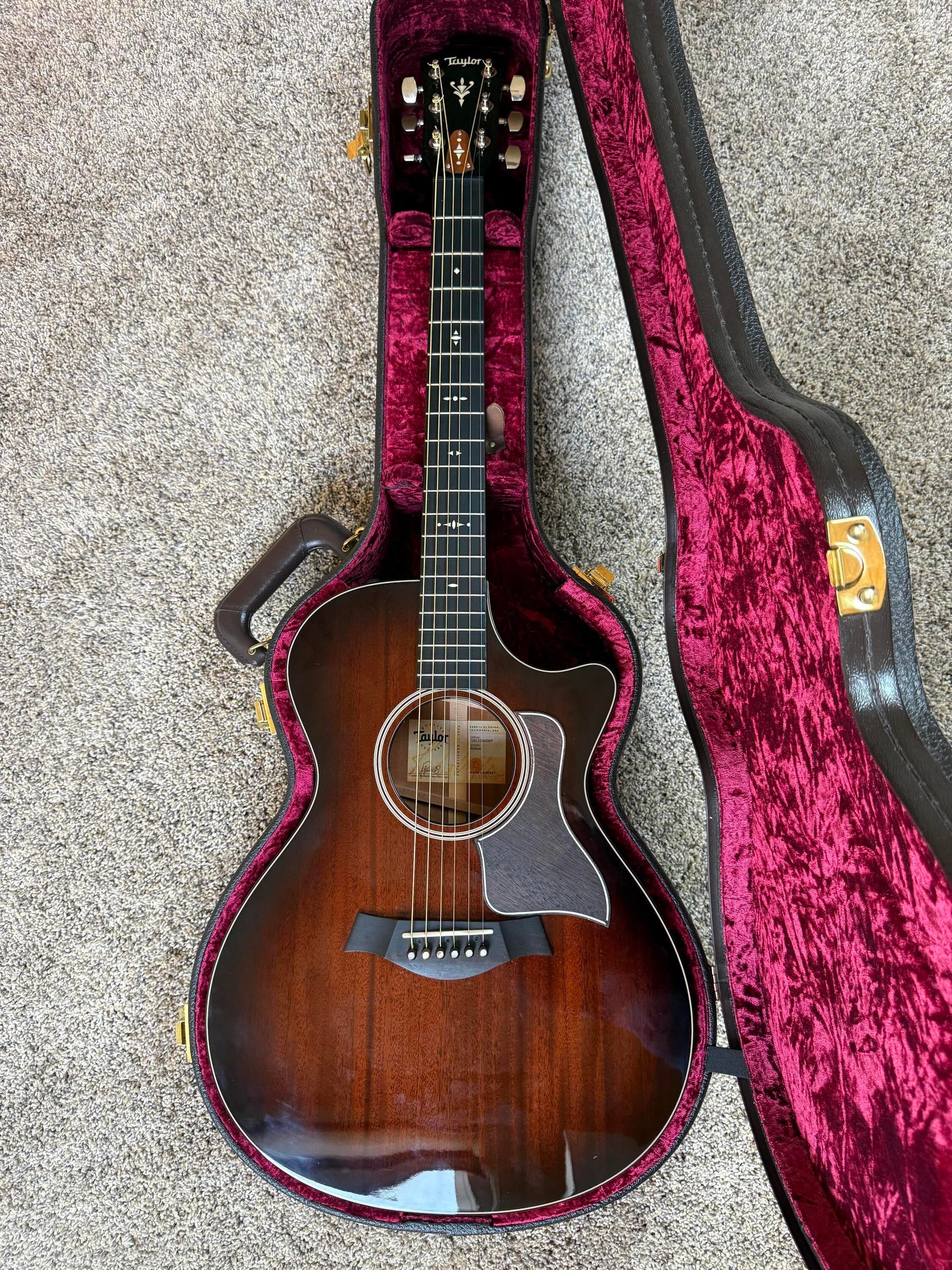 Used Taylor 522ce V-Class - Shaded - Sweetwater's Gear Exchange