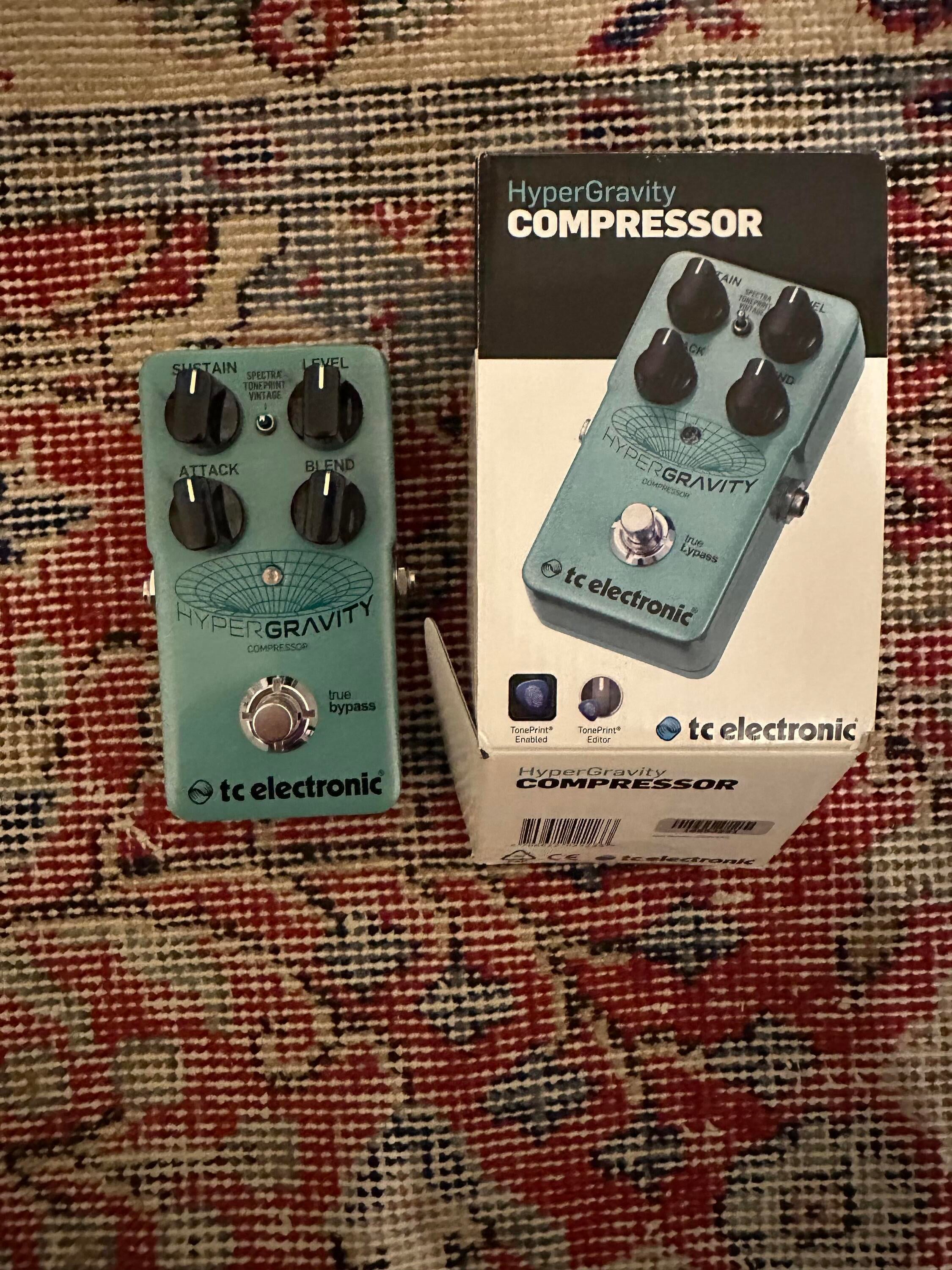Used TC Electronic HyperGravity Compressor Pedal