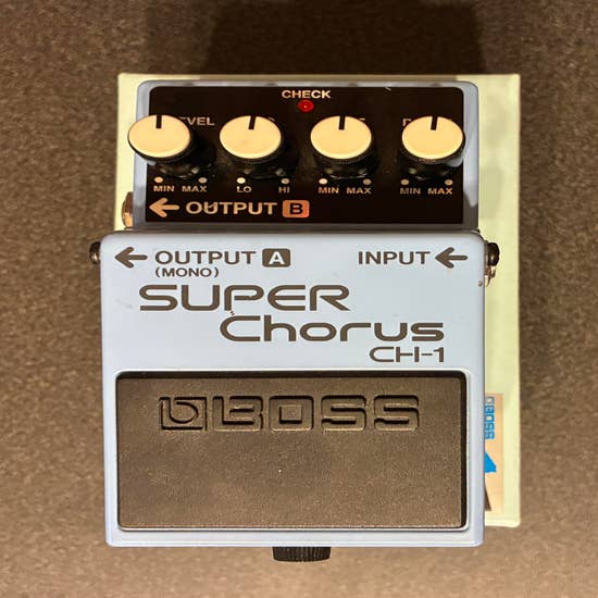 BOSS CH-1 Stereo Super Chorus Pedal