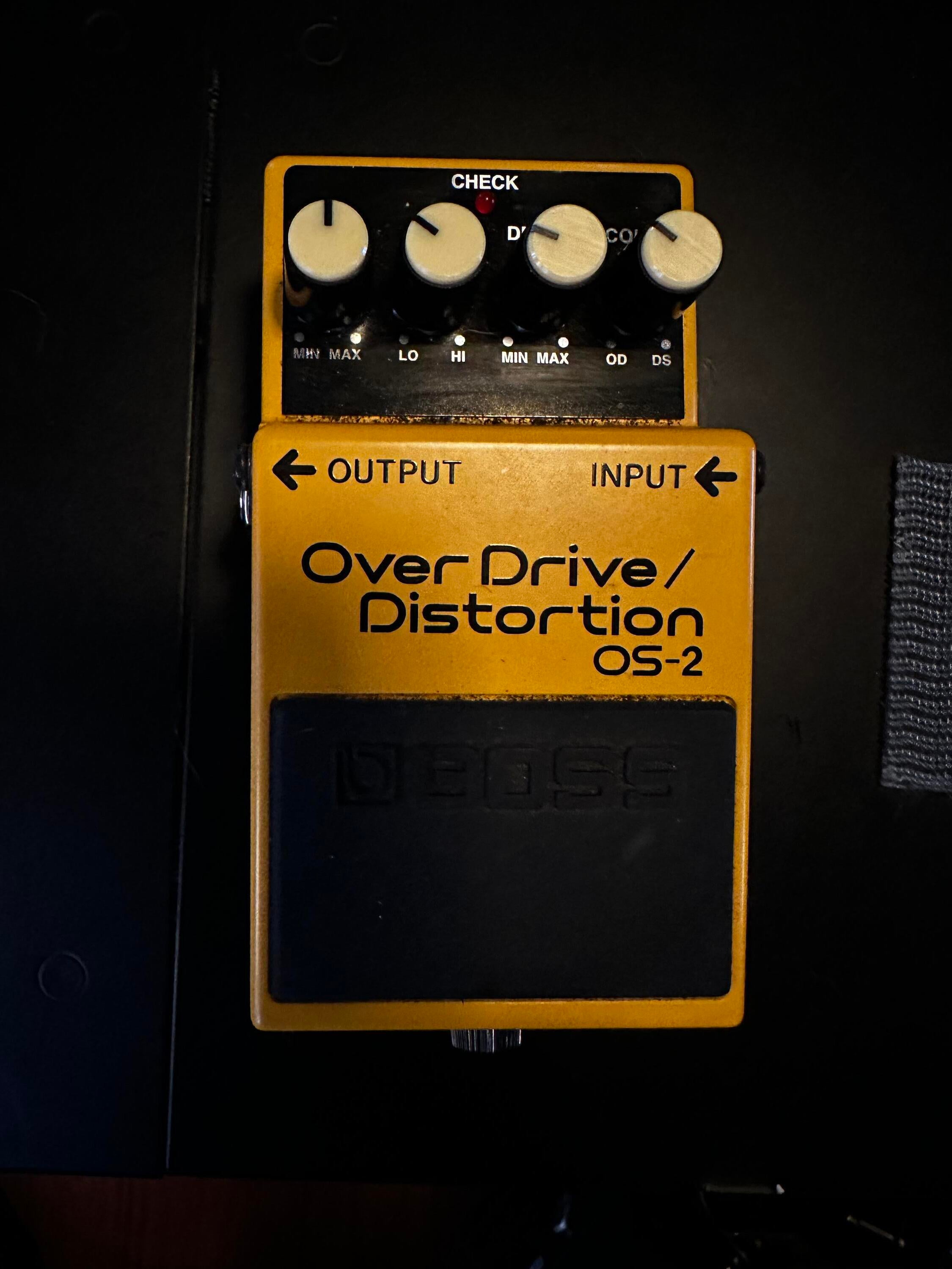 Used Boss OS-2 Overdrive / Distortion Pedal - Sweetwater's Gear 
