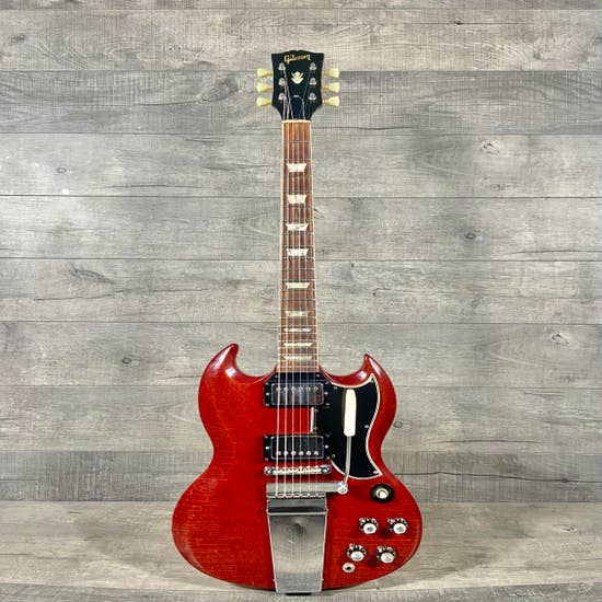 Gibson SG Standard Small Guard with Lyre Vibrola 1965 - Cherry