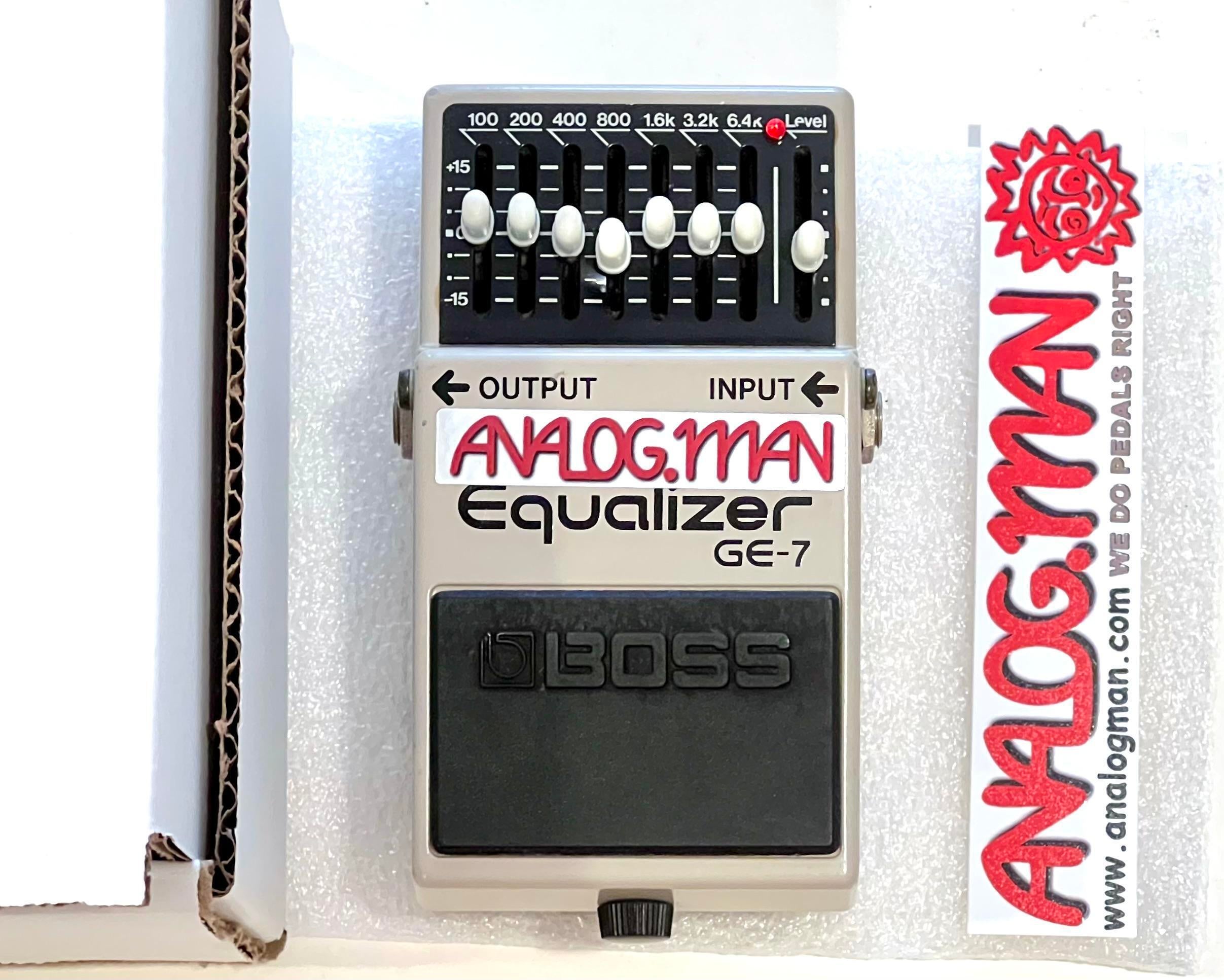 BOSS Bass Equalizer GE-7B 日本製 BOSS Bass Equalizer GE-7B 日本製 BOSS GE-7B 1991年 日本製