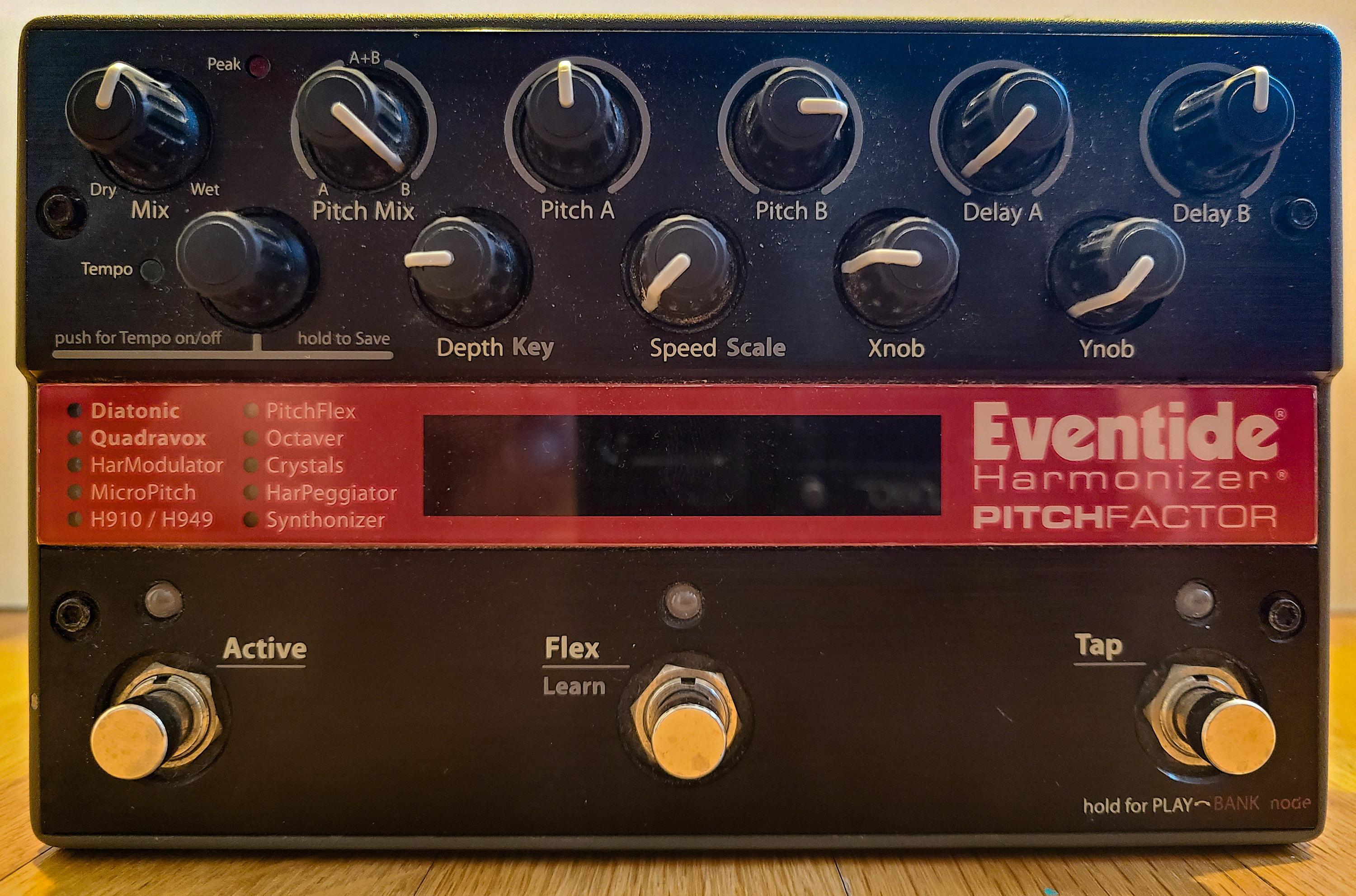 Used Eventide PitchFactor Harmonizer Pedal
