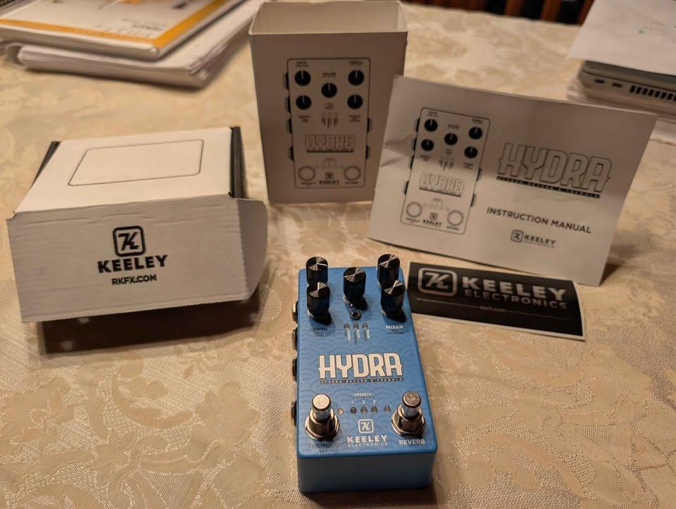 Used Keeley Hydra Stereo Reverb & - Sweetwater's Gear Exchange