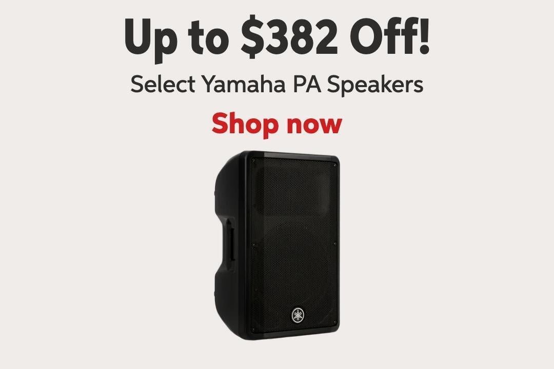 PA Systems Speakers Sweetwater