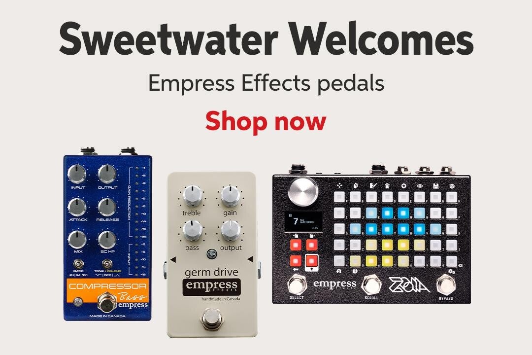 sweetwater guitar pedals