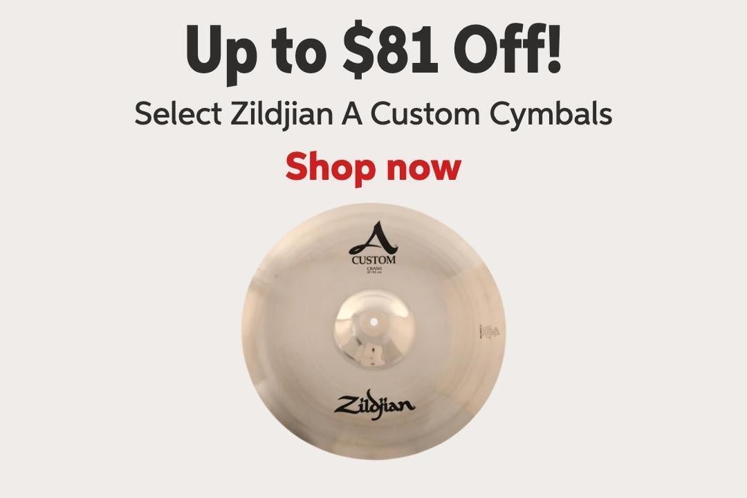 Cymbals | Top Brands All Under One Roof | Sweetwater