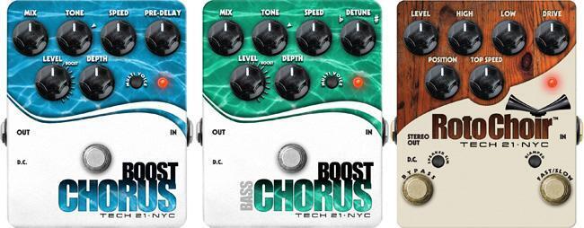 Hands On Review: Tech 21 Boost Chorus and Roto Choir