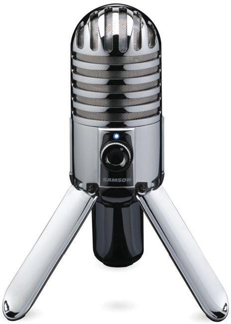 Samson’s Meteor Mic – This Classy Chrome Beauty Lets You Record Anywhere