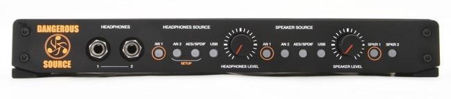 DANGEROUS SOURCE モニターコントローラー SOURCE Portable Studio Monitor Controller — Dangerous Music®