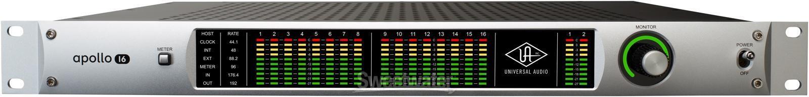 DTM・DAW Universal Audio Apollo 16 Universal Audio Apollo X16 Heritage Edition Thunderbolt 3