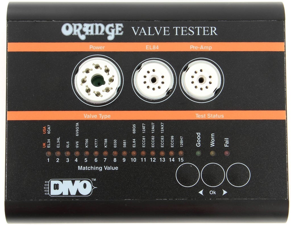 Disconnect Power from the Orange VT1000 Valve Tester before Removing Tubes?
