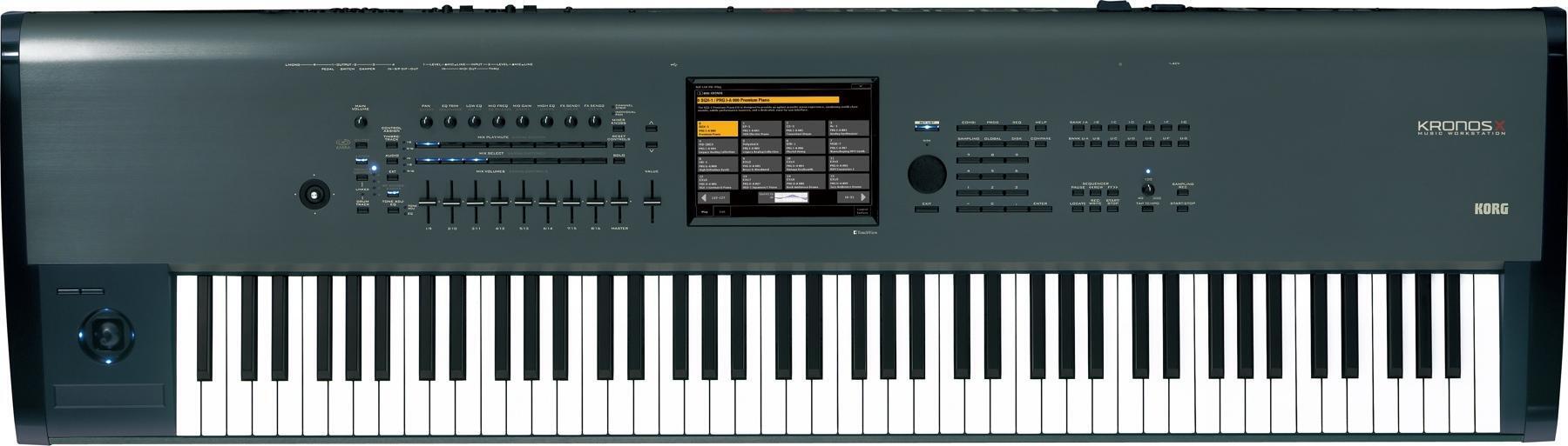 KORG KRONOS X 88鍵盤 Korg Kronos X 88-Key Synthesizer Workstation | Sweetwater