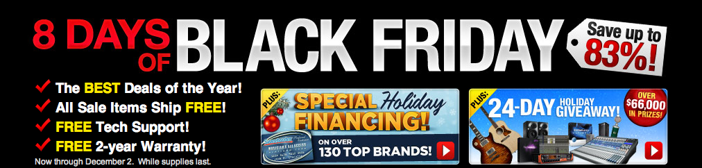 Black Friday Continues!