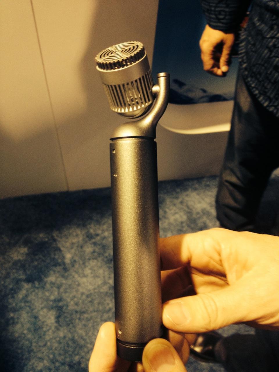 Blue Hampton microphone