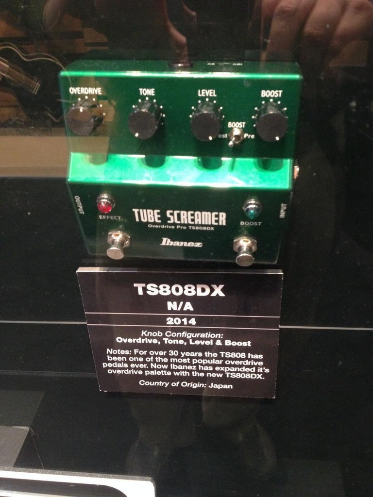 Live from NAMM: Ibanez TS808DX - InSync 