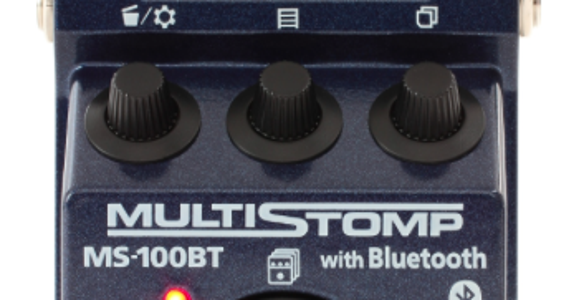 Zoom MS-100BT MultiStomp Effects Pedal with Bluetooth | Sweetwater Zoom MS-100BT MultiStomp Effects Pedal with Bluetooth | Sweetwater
