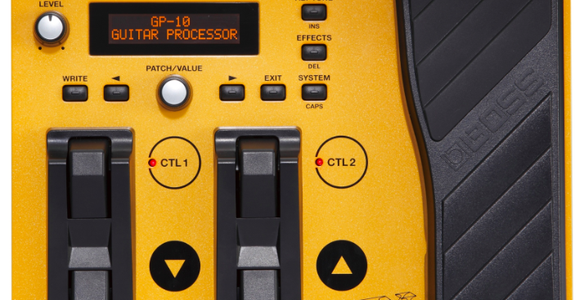 Boss GP-10 Guitar Processor with GK-3 Pickup | Sweetwater Boss GP-10 Guitar Processor with GK-3 Pickup | Sweetwater