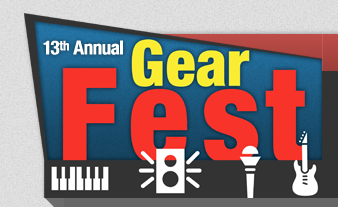 GearFest Schedule Posted