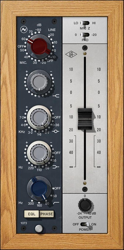 Universal Audio Releases Neve 1073 Preamp & EQ Collection