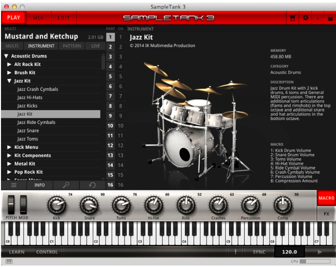 IK Multimedia Announces SampleTank 3 &mdash; and You can Save $100!