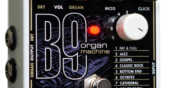 Electro-Harmonix B9 Organ Machine Guitar Effect Pedal Electro-Harmonix B9 Organ Machine Guitar Effect Pedal