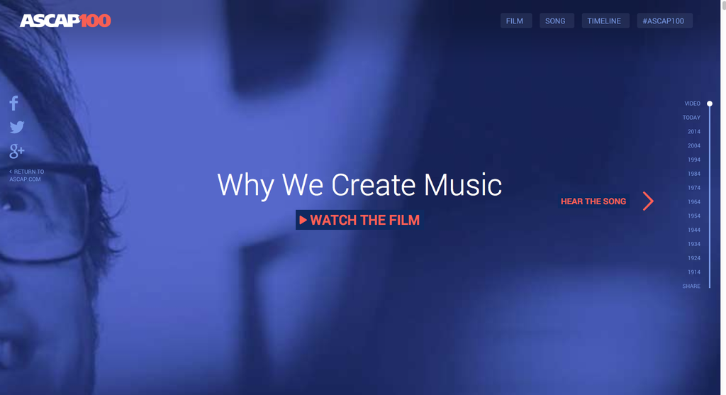 Happy Birthday ASCAP!
