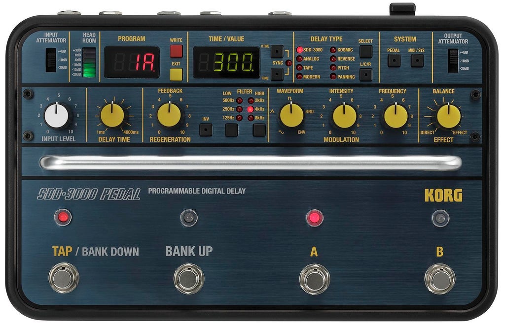 Korg Announces Upcoming SDD-3000 Delay Pedal
