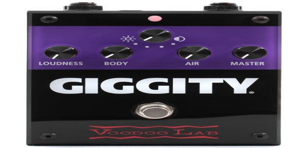 Voodoo Lab Giggity Analog Mastering Preamp Pedal | Sweetwater