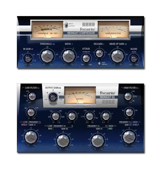 Free Midnight Plug-ins with Saffire Pro