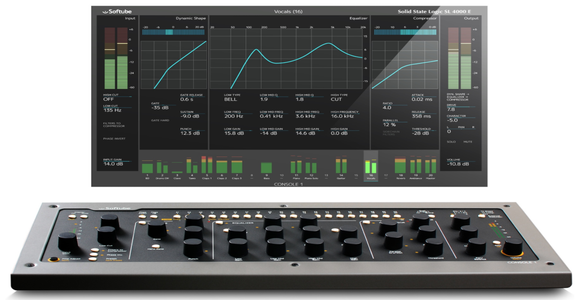 Softube Console 1 SSL SL 4000 E Analog Console Software with