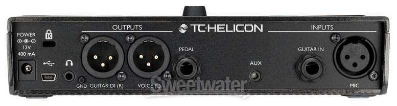 TC-HELICON　PLAY ACOUSTIC TC Helicon Play Acoustic Vocal and Guitar Effects Pedal