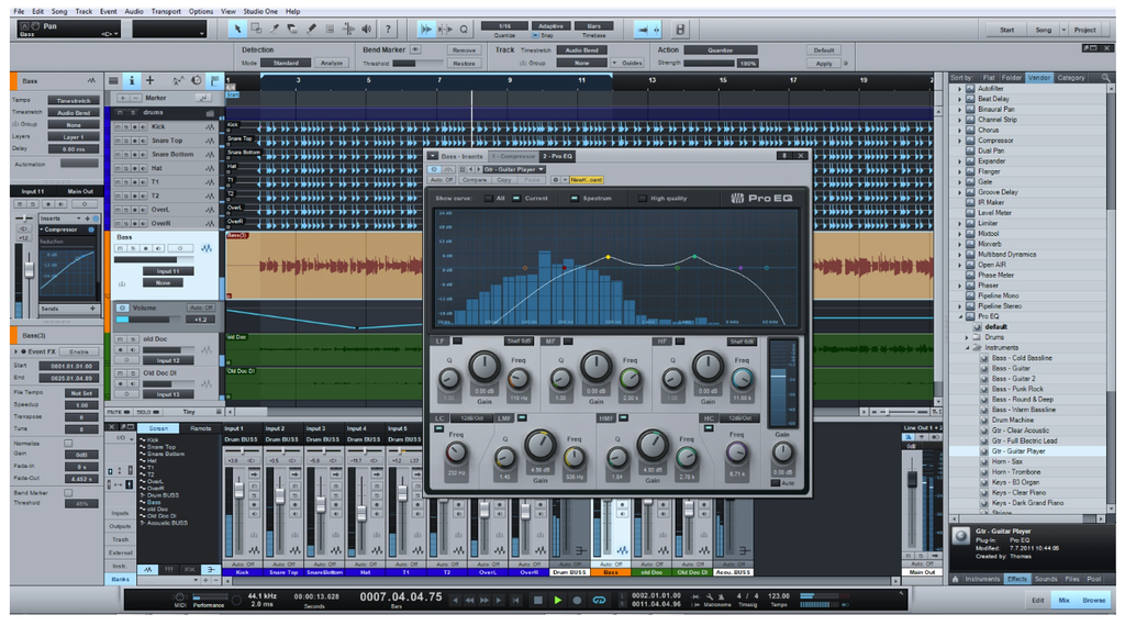 Using the Strip Silence in your DAW to Create New Regions