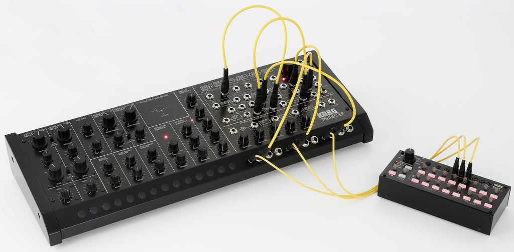 Winter NAMM 2015: Korg MS-20M and SQ-1 Analog Synthesizer and Sequencer Limited Edition Bundle