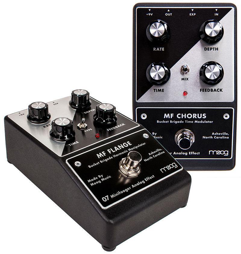 Winter NAMM 2015: Moog Minifooger MF Flange and MF Chorus Pedals