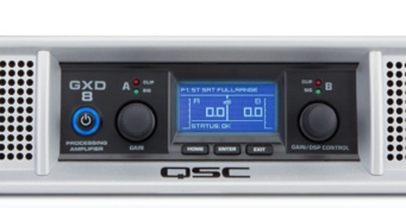 QSC GXD 4 600W 2-channel Power Amplifier | Sweetwater QSC GXD 4 600W 2-channel Power Amplifier | Sweetwater
