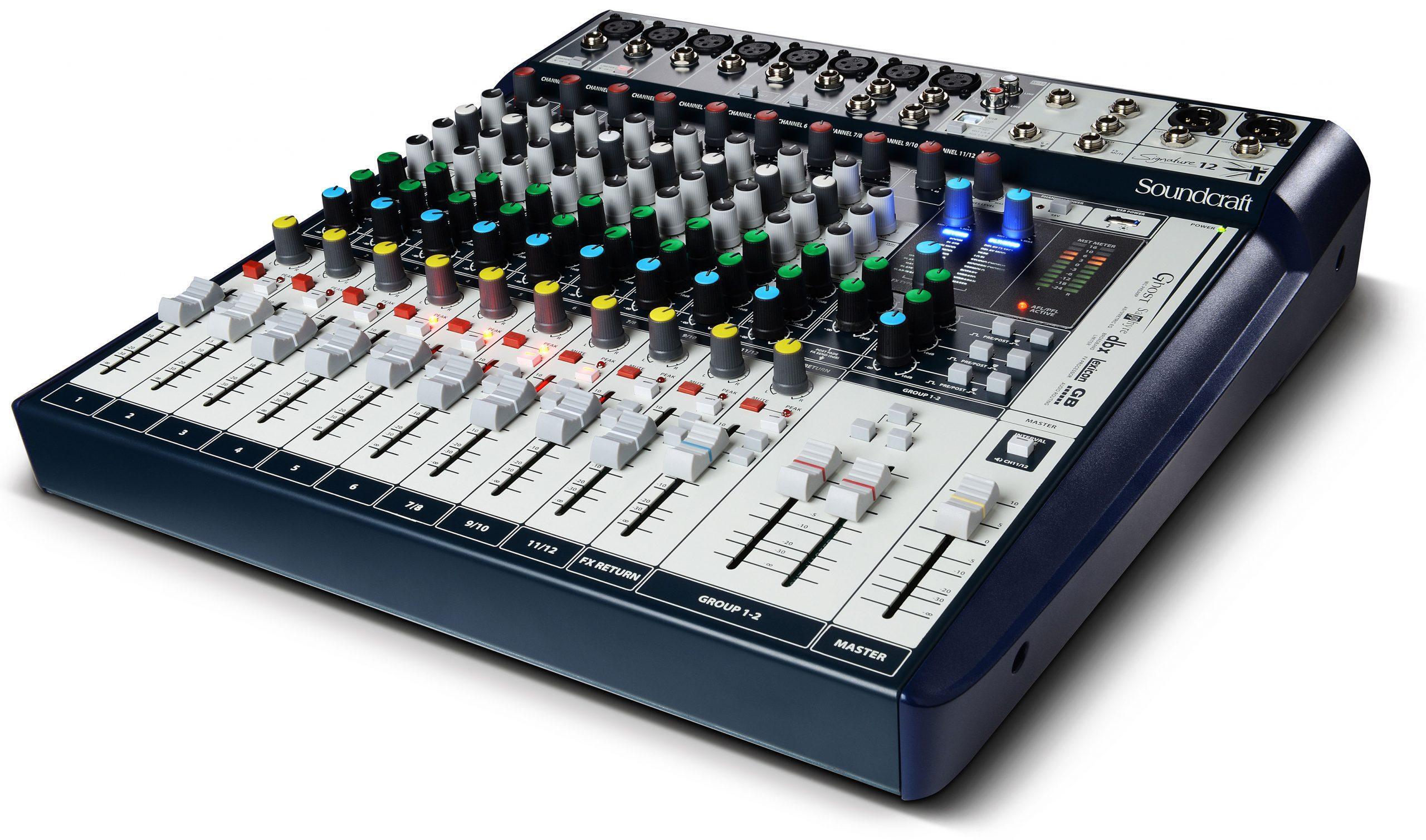 Soundcraft Signature 16 Mixer with Effects | Sweetwater Soundcraft Signature 16 Mixer with Effects | Sweetwater