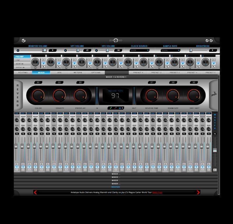 Winter NAMM 2015: Antelope Audio Reverb