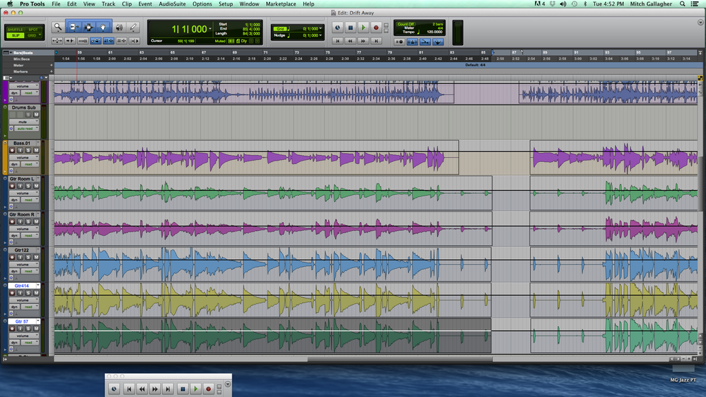Pro Tools Tip: Toggling Track View between Waveform and Volume
