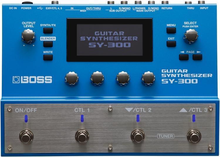 Hands On: BOSS SY-300 Guitar Synthesizer