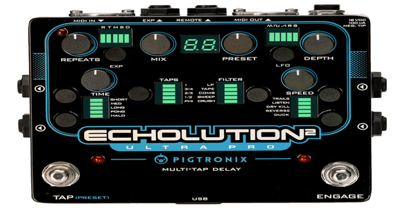 Pigtronix Echolution 2 Deluxe Delay Pedal | Sweetwater