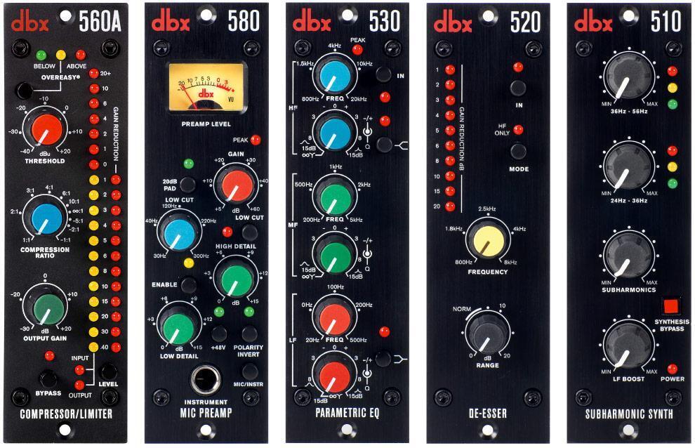 Fortify Your 500 Series Rack with dbx Processing - InSync